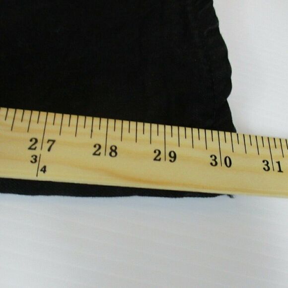 NUDIE Jeans Slim Jim Black Black Twill Adult Size 28/32 Men's Denim - Picture 9 of 10